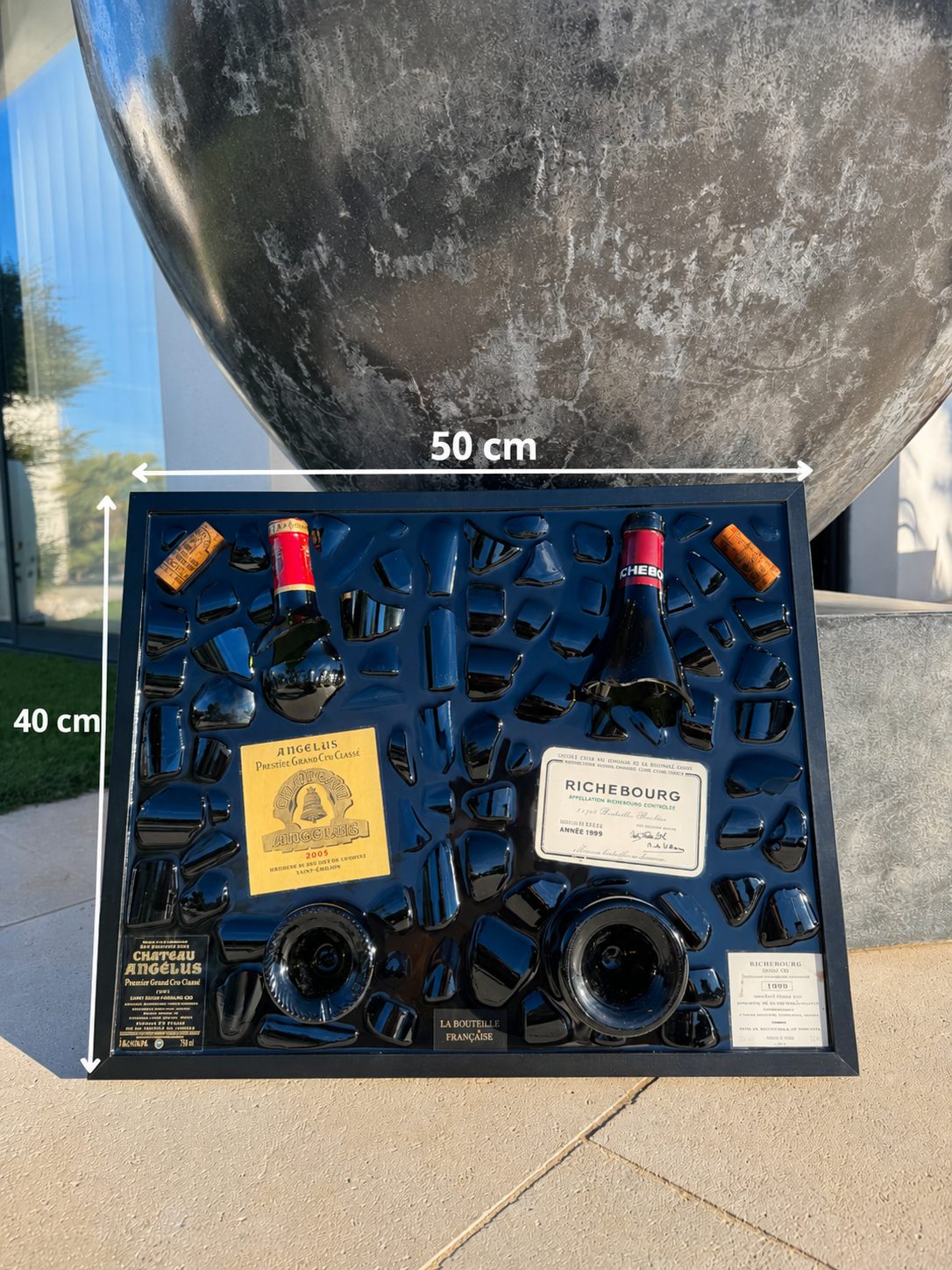Votre bouteille en tableau