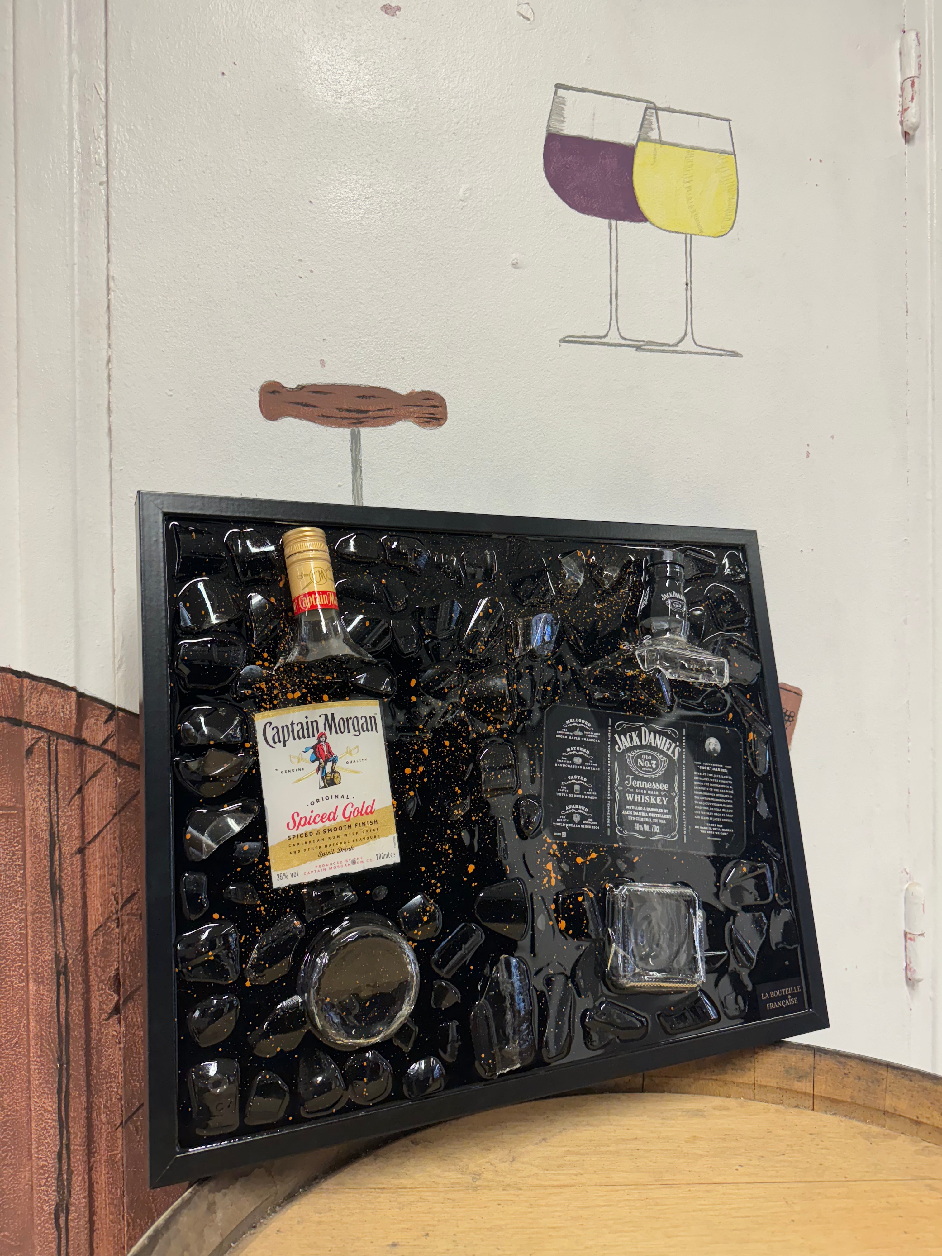 Tableau Captain Morgan x Jack Daniel's