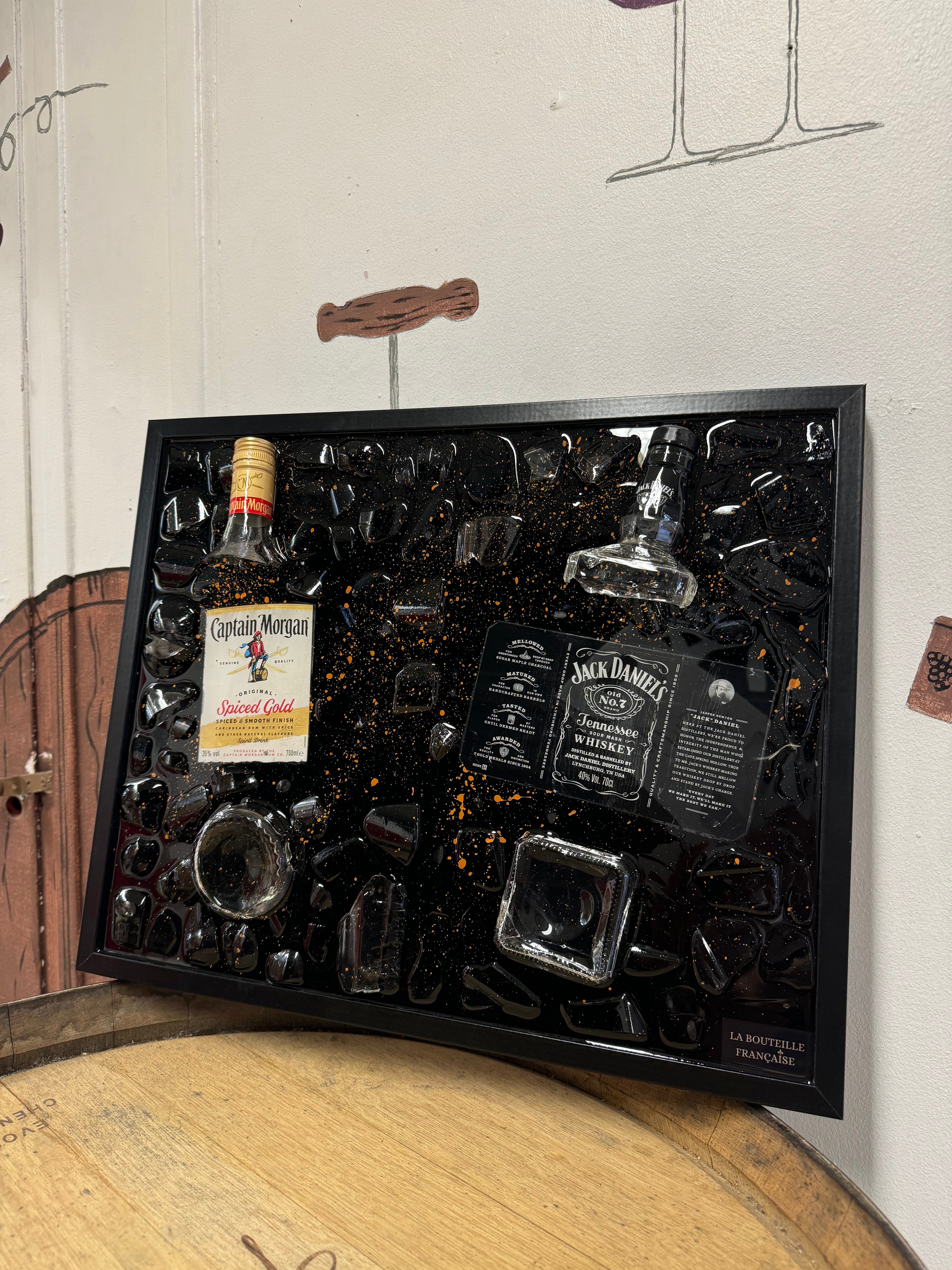 Tableau Captain Morgan x Jack Daniel's
