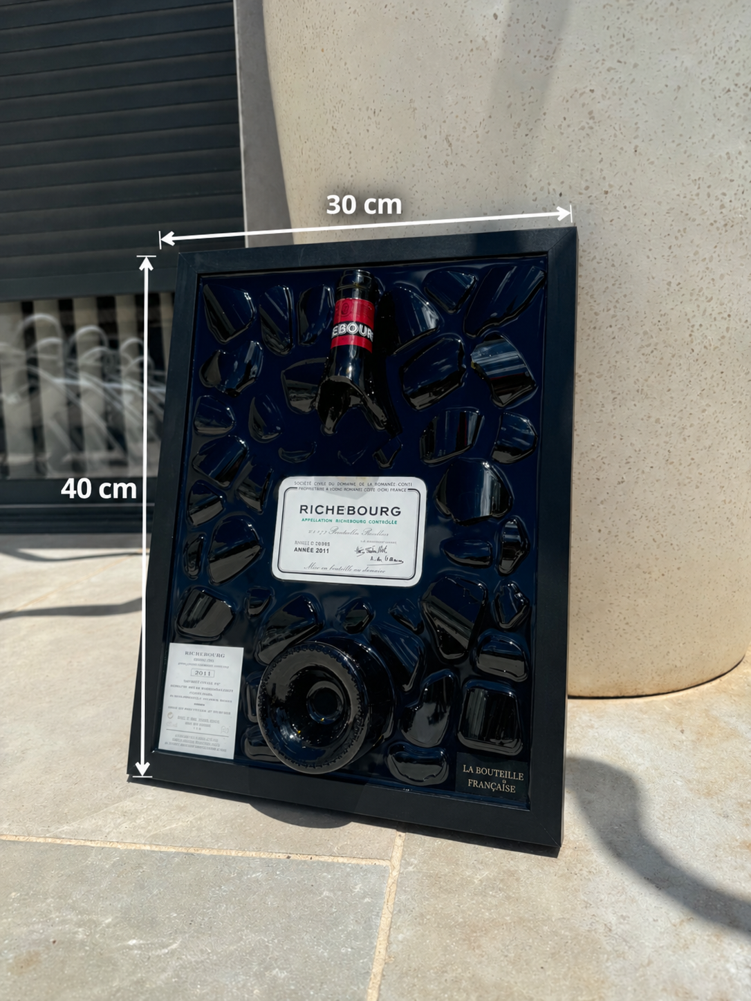 Votre bouteille en tableau