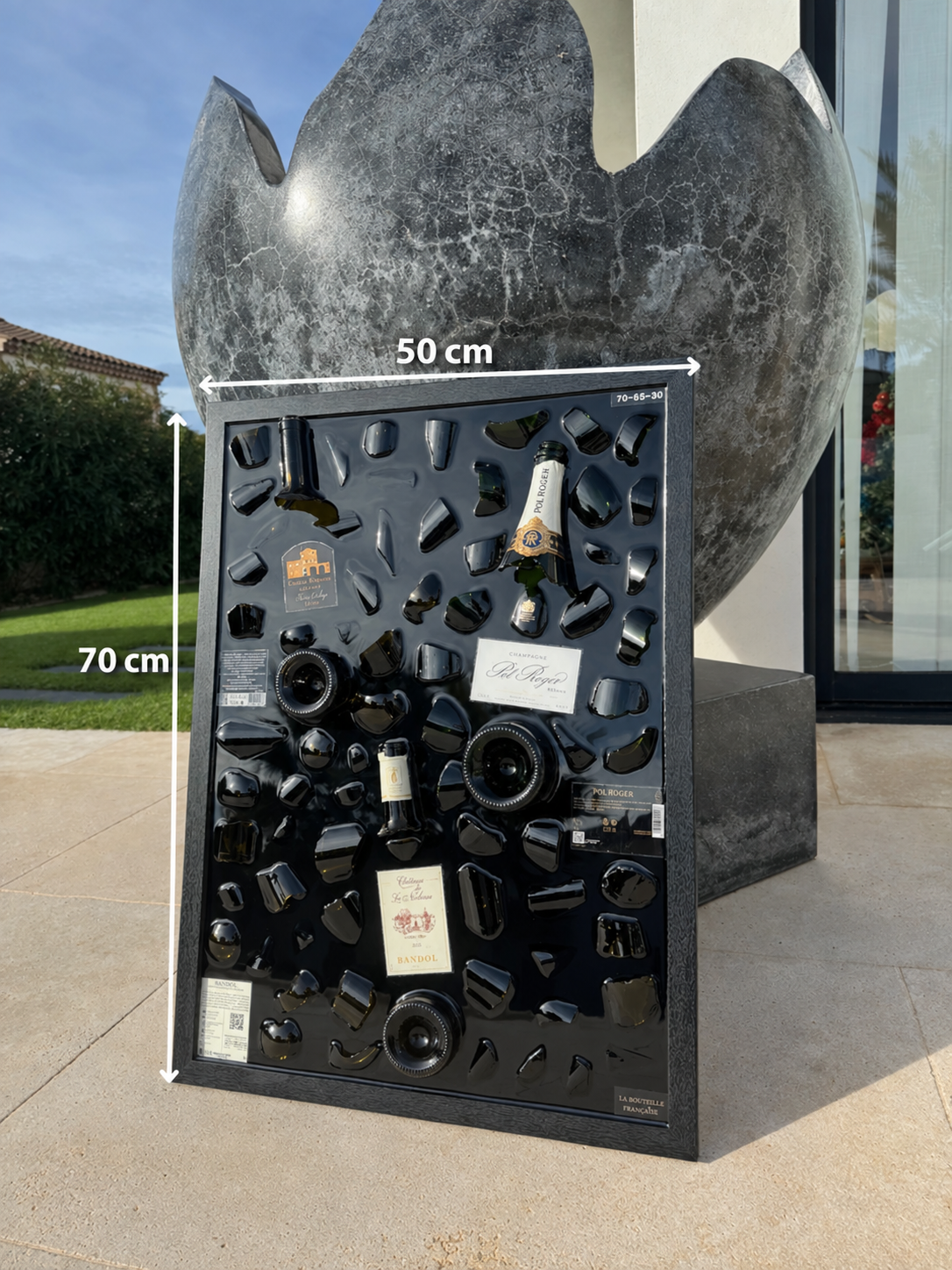 Votre bouteille en tableau