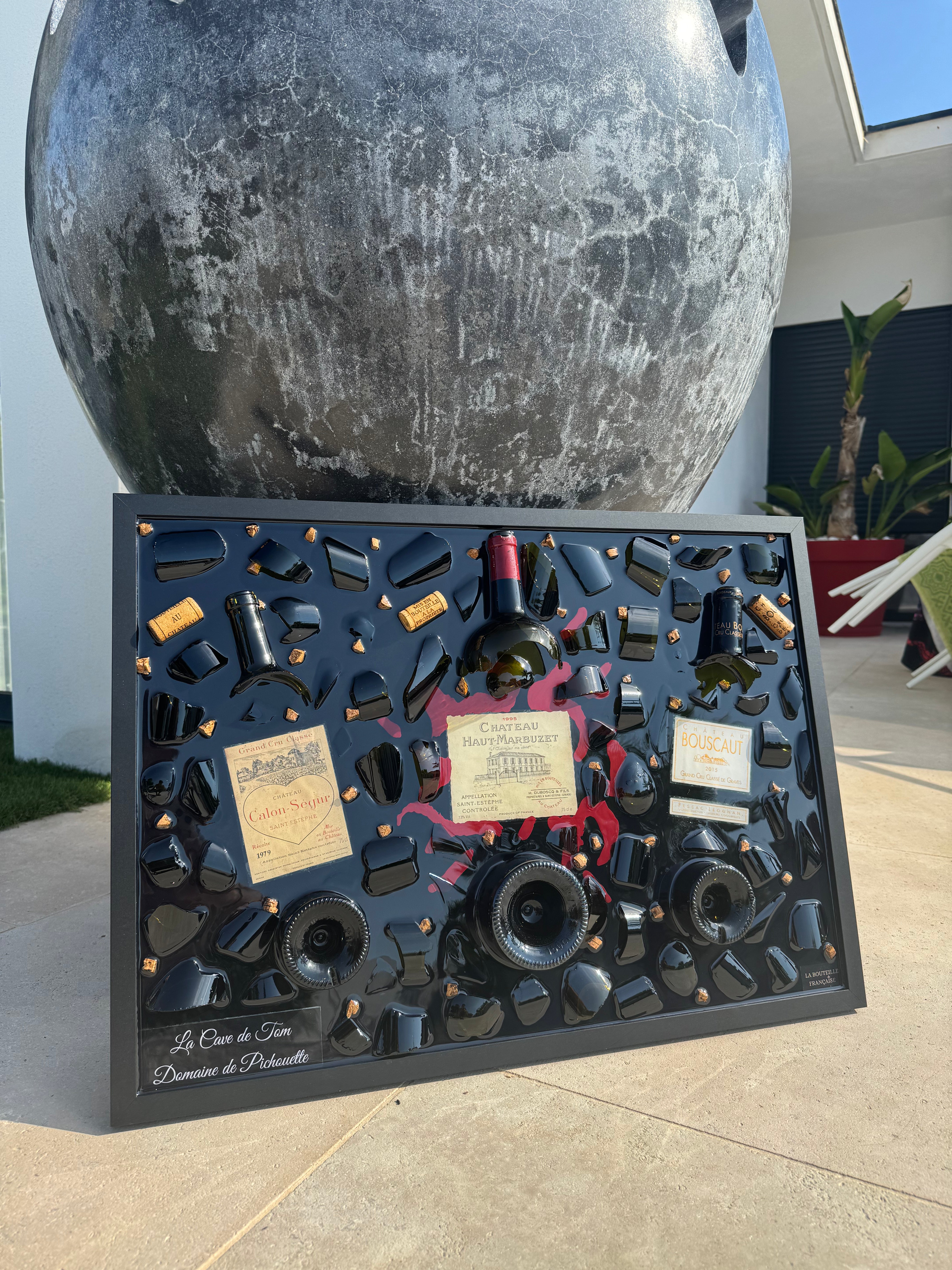 Votre bouteille en tableau ✨