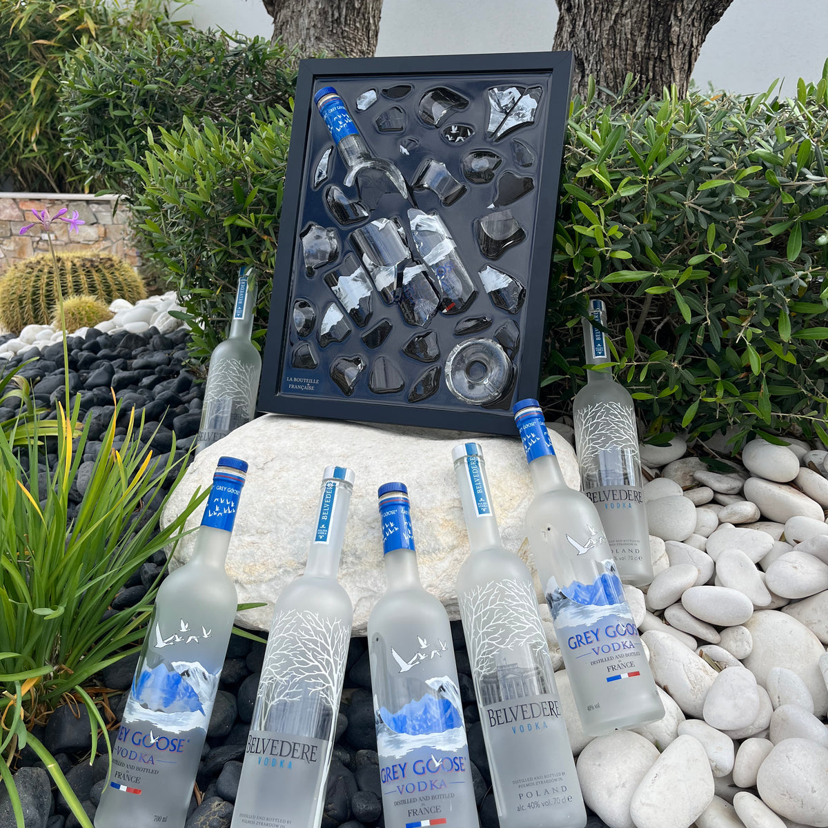 Gray Goose Art Painting