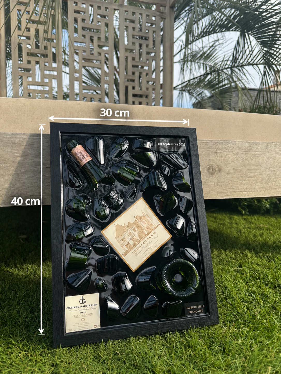 Votre bouteille en tableau